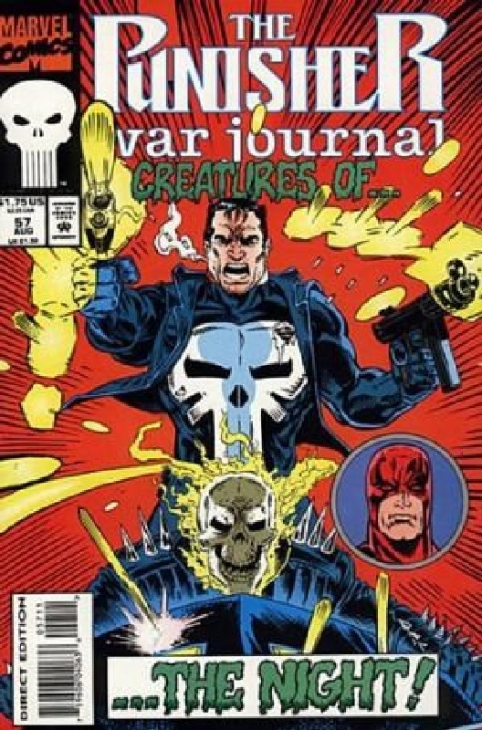 Cover of Punisher War Journal (Vol 1) #57. One of 250,000 Vintage American Comics on sale from Krypton!