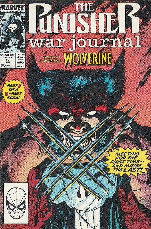 Cover of Punisher War Journal (Vol 1) #6. One of 250,000 Vintage American Comics on sale from Krypton!