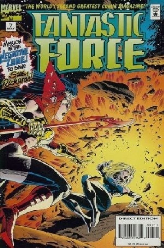 Cover of Fantastic Force (Vol 1) #7. One of 250,000 Vintage American Comics on sale from Krypton!