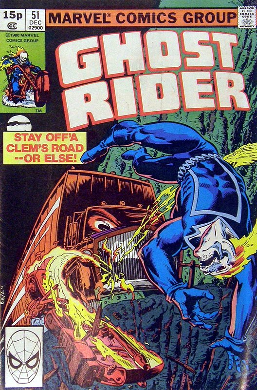 Cover of Ghost Rider (Vol 1) #51. One of 250,000 Vintage American Comics on sale from Krypton!