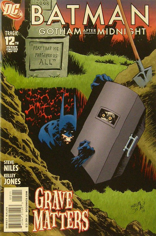 Cover of Batman: Gotham After Midnight (2008 Ltd) #12. One of 250,000 Vintage American Comics on sale from Krypton!