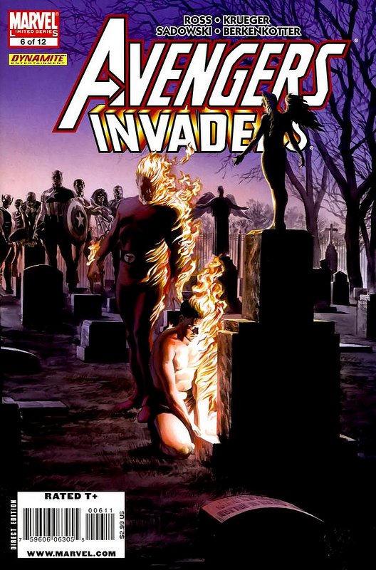 Cover of Avengers/Invaders (2008 Ltd) #6. One of 250,000 Vintage American Comics on sale from Krypton!
