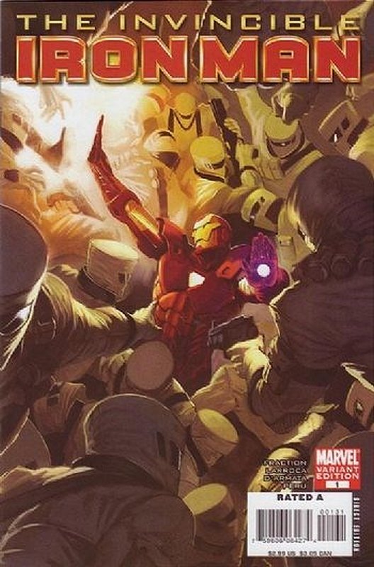 Cover of Invincible Iron Man (Vol 1) #1. One of 250,000 Vintage American Comics on sale from Krypton!