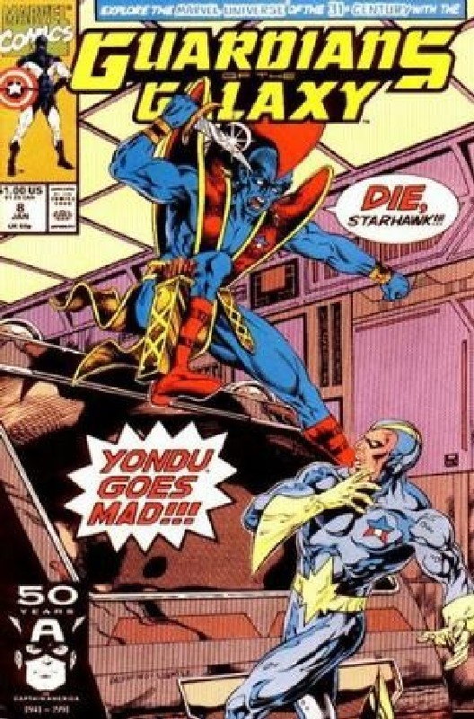 Cover of Guardians of the Galaxy (Vol 1) #8. One of 250,000 Vintage American Comics on sale from Krypton!