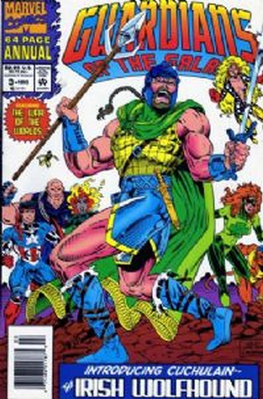 Cover of Guardians of the Galaxy (Vol 1) Annual #3. One of 250,000 Vintage American Comics on sale from Krypton!