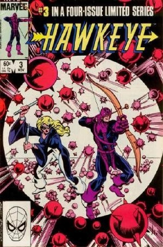 Cover of Hawkeye (1983 Ltd) #3. One of 250,000 Vintage American Comics on sale from Krypton!