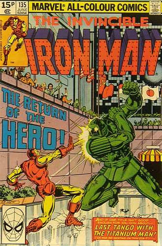 Cover of Iron Man (Vol 1) #135. One of 250,000 Vintage American Comics on sale from Krypton!