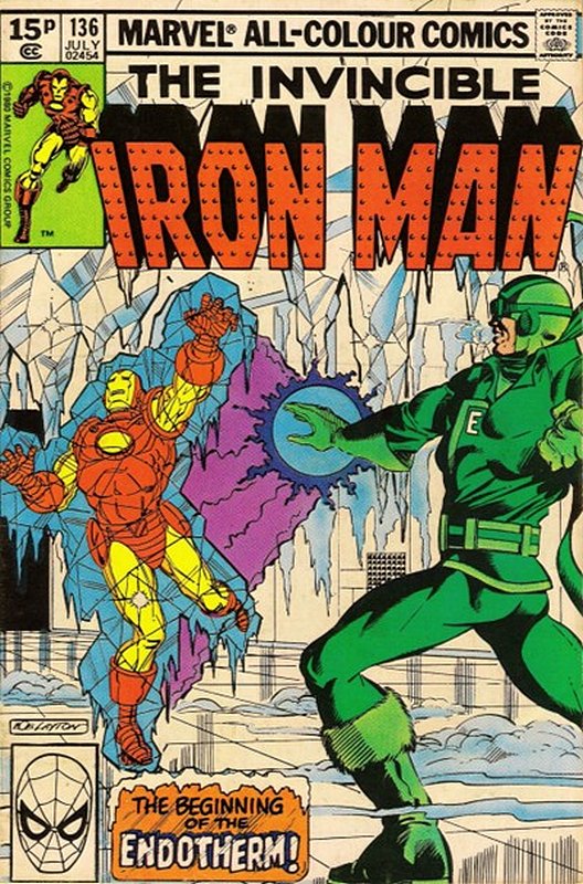 Cover of Iron Man (Vol 1) #136. One of 250,000 Vintage American Comics on sale from Krypton!