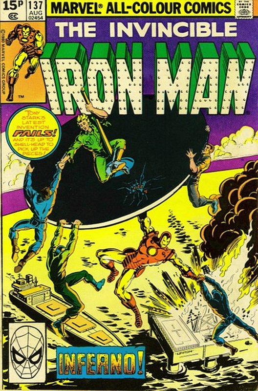 Cover of Iron Man (Vol 1) #137. One of 250,000 Vintage American Comics on sale from Krypton!