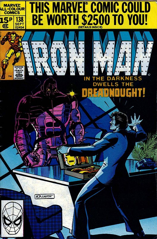 Cover of Iron Man (Vol 1) #138. One of 250,000 Vintage American Comics on sale from Krypton!