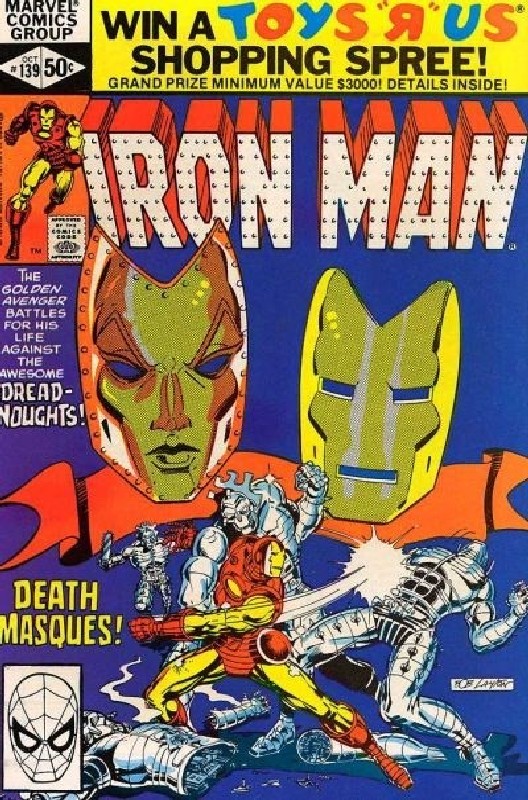 Cover of Iron Man (Vol 1) #139. One of 250,000 Vintage American Comics on sale from Krypton!