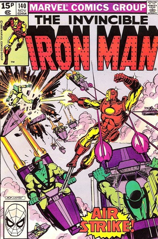 Cover of Iron Man (Vol 1) #140. One of 250,000 Vintage American Comics on sale from Krypton!