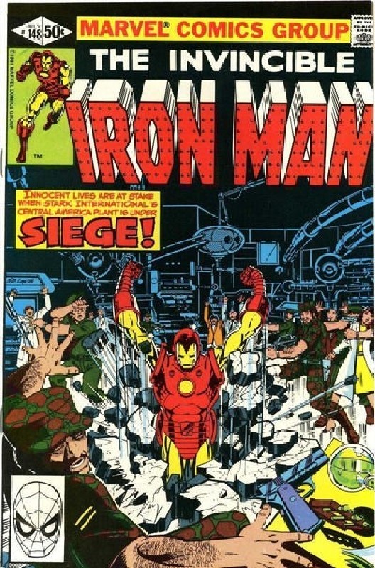 Cover of Iron Man (Vol 1) #148. One of 250,000 Vintage American Comics on sale from Krypton!