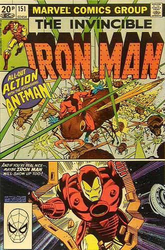 Cover of Iron Man (Vol 1) #151. One of 250,000 Vintage American Comics on sale from Krypton!