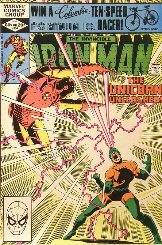 Cover of Iron Man (Vol 1) #154. One of 250,000 Vintage American Comics on sale from Krypton!