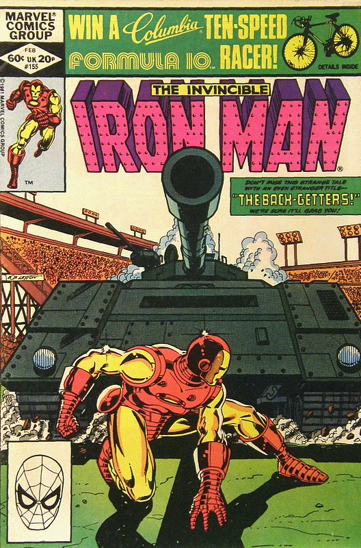 Cover of Iron Man (Vol 1) #155. One of 250,000 Vintage American Comics on sale from Krypton!