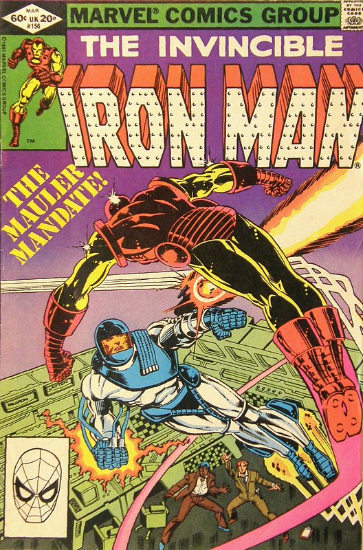 Cover of Iron Man (Vol 1) #156. One of 250,000 Vintage American Comics on sale from Krypton!