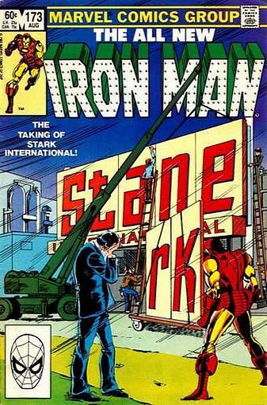 Cover of Iron Man (Vol 1) #173. One of 250,000 Vintage American Comics on sale from Krypton!