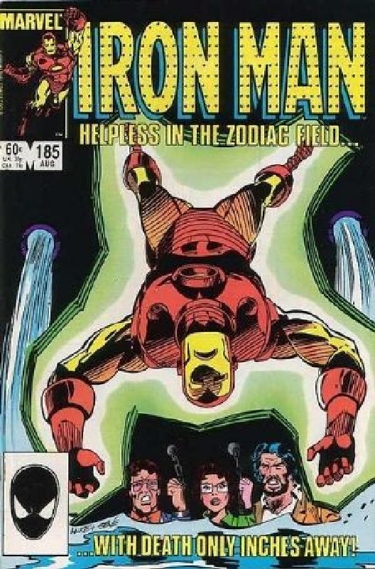 Cover of Iron Man (Vol 1) #185. One of 250,000 Vintage American Comics on sale from Krypton!