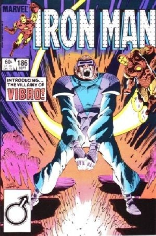 Cover of Iron Man (Vol 1) #186. One of 250,000 Vintage American Comics on sale from Krypton!