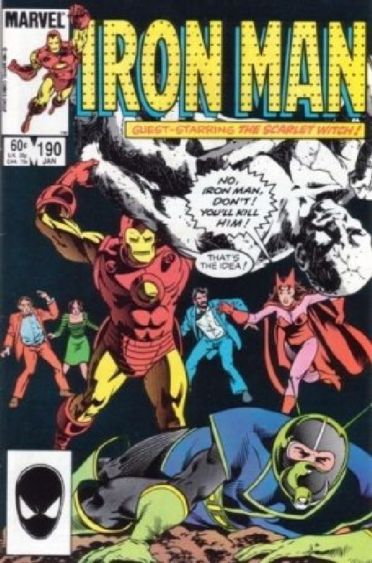 Cover of Iron Man (Vol 1) #190. One of 250,000 Vintage American Comics on sale from Krypton!
