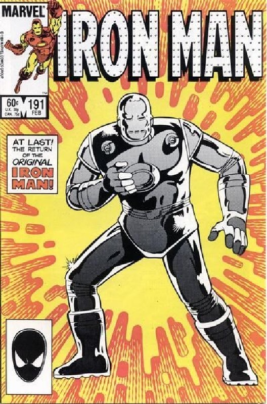 Cover of Iron Man (Vol 1) #191. One of 250,000 Vintage American Comics on sale from Krypton!