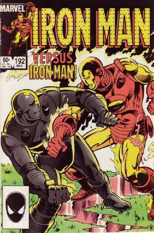 Cover of Iron Man (Vol 1) #192. One of 250,000 Vintage American Comics on sale from Krypton!