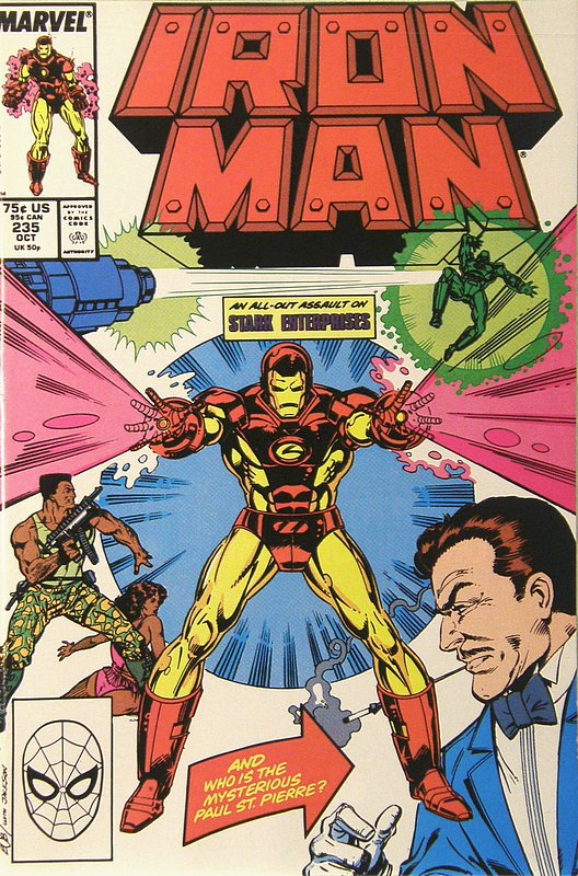 Cover of Iron Man (Vol 1) #235. One of 250,000 Vintage American Comics on sale from Krypton!