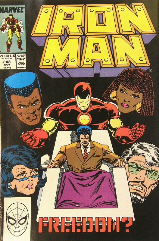 Cover of Iron Man (Vol 1) #248. One of 250,000 Vintage American Comics on sale from Krypton!