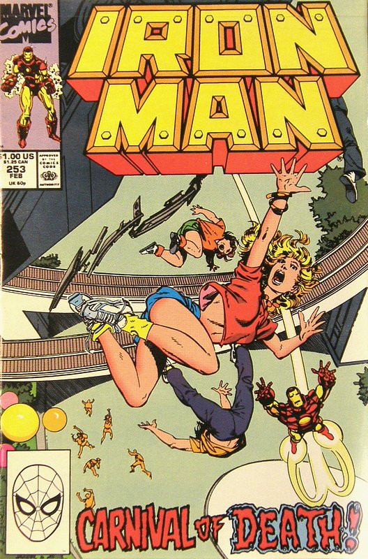 Cover of Iron Man (Vol 1) #253. One of 250,000 Vintage American Comics on sale from Krypton!