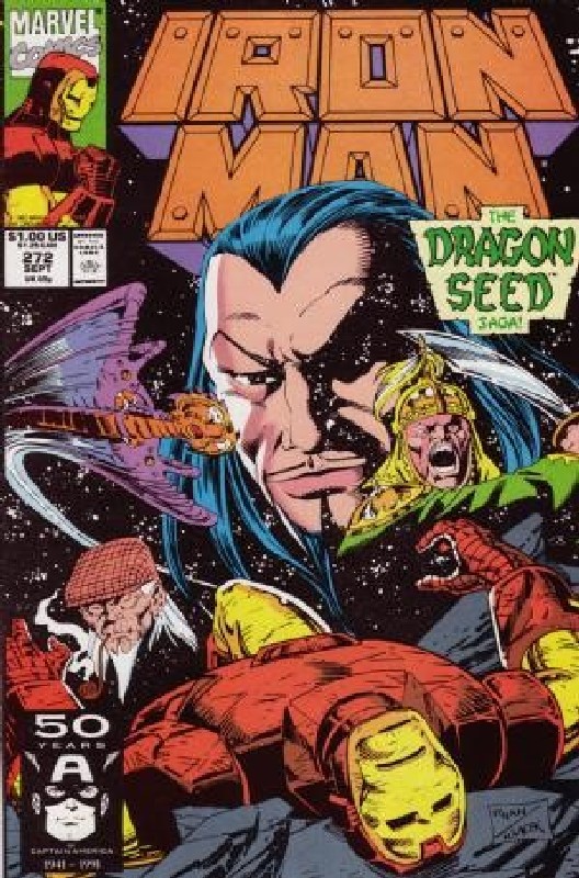 Cover of Iron Man (Vol 1) #272. One of 250,000 Vintage American Comics on sale from Krypton!