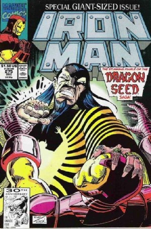 Cover of Iron Man (Vol 1) #275. One of 250,000 Vintage American Comics on sale from Krypton!