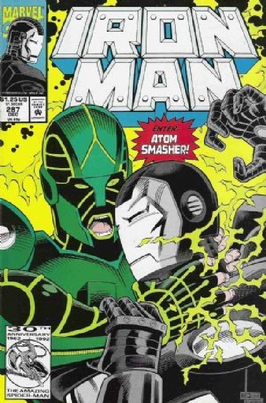Cover of Iron Man (Vol 1) #287. One of 250,000 Vintage American Comics on sale from Krypton!