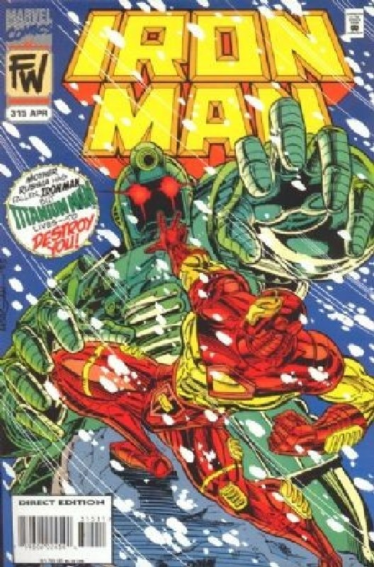 Cover of Iron Man (Vol 1) #315. One of 250,000 Vintage American Comics on sale from Krypton!
