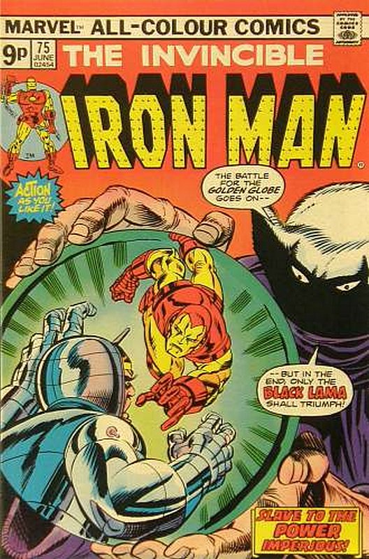 Cover of Iron Man (Vol 1) #75. One of 250,000 Vintage American Comics on sale from Krypton!