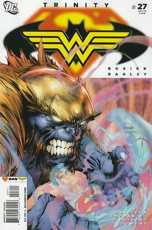 Cover of Trinity (2008) #27. One of 250,000 Vintage American Comics on sale from Krypton!