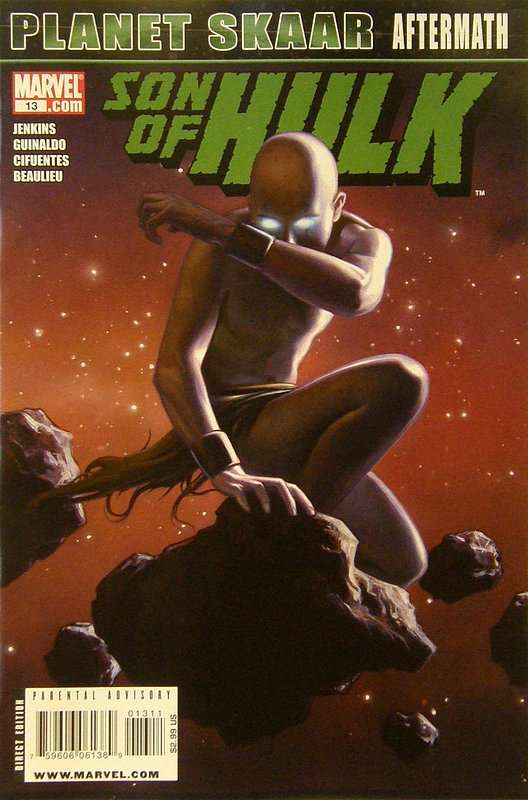 Cover of Skarr: Son of Hulk (Vol 1) #13. One of 250,000 Vintage American Comics on sale from Krypton!