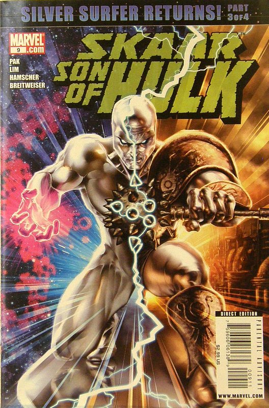Cover of Skarr: Son of Hulk (Vol 1) #9. One of 250,000 Vintage American Comics on sale from Krypton!