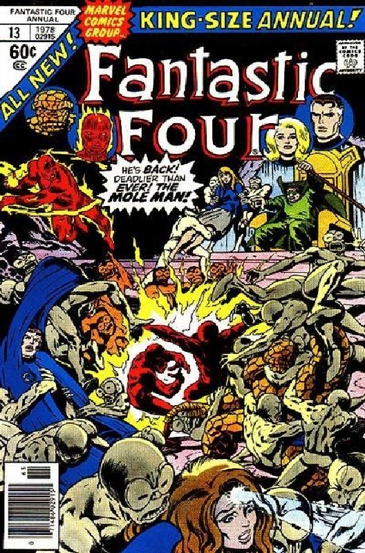 Cover of Fantastic Four Annual #13. One of 250,000 Vintage American Comics on sale from Krypton!