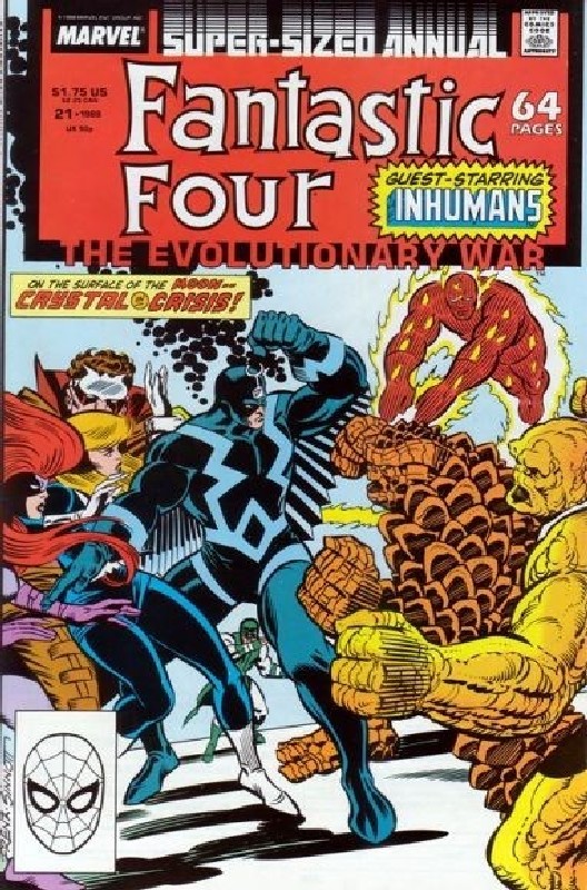 Cover of Fantastic Four Annual #21. One of 250,000 Vintage American Comics on sale from Krypton!