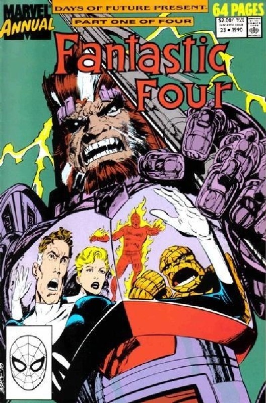 Cover of Fantastic Four Annual #23. One of 250,000 Vintage American Comics on sale from Krypton!