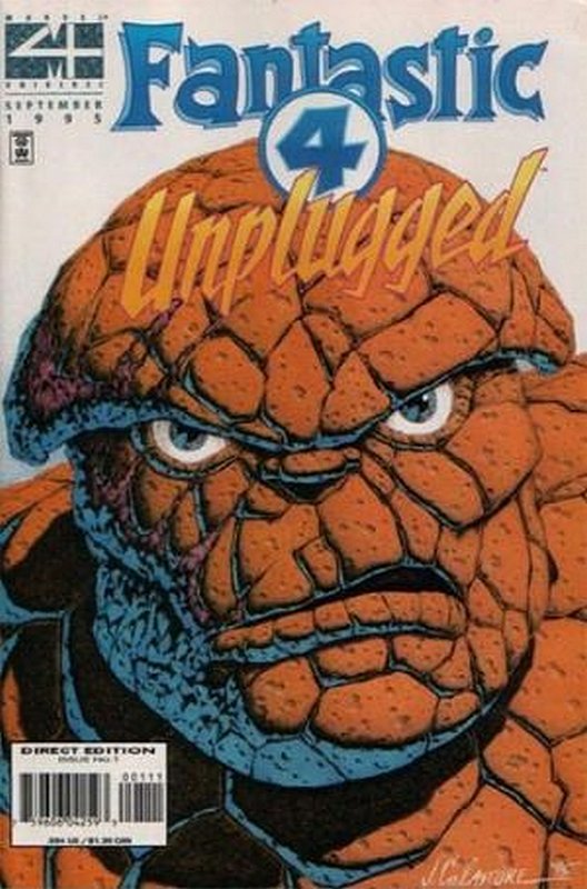 Cover of Fantastic Four Unplugged (Vol 1) #1. One of 250,000 Vintage American Comics on sale from Krypton!