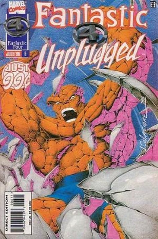 Cover of Fantastic Four Unplugged (Vol 1) #6. One of 250,000 Vintage American Comics on sale from Krypton!