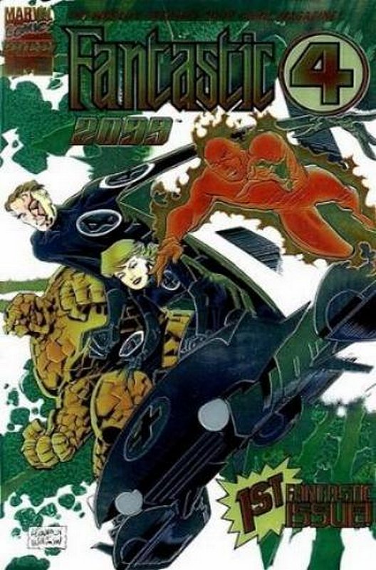 Cover of Fantastic Four 2099 (Vol 1) #1. One of 250,000 Vintage American Comics on sale from Krypton!
