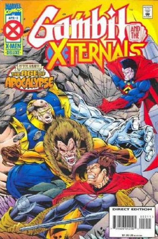 Cover of Gambit & The X-turnals (1995 Ltd) #2. One of 250,000 Vintage American Comics on sale from Krypton!