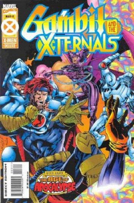 Cover of Gambit & The X-turnals (1995 Ltd) #3. One of 250,000 Vintage American Comics on sale from Krypton!