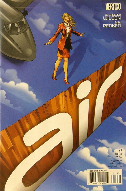 Cover of Air (Vol 1) #23. One of 250,000 Vintage American Comics on sale from Krypton!