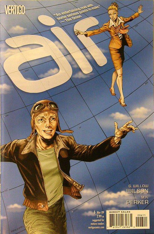 Cover of Air (Vol 1) #6. One of 250,000 Vintage American Comics on sale from Krypton!