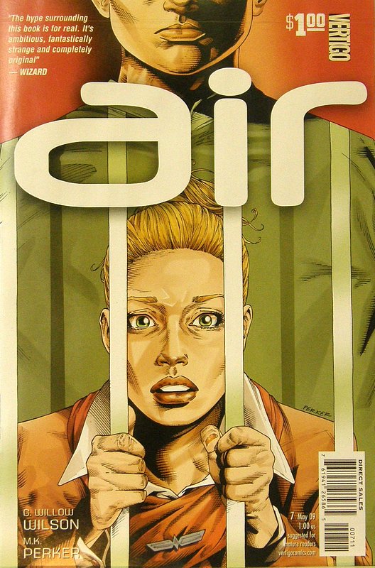 Cover of Air (Vol 1) #7. One of 250,000 Vintage American Comics on sale from Krypton!