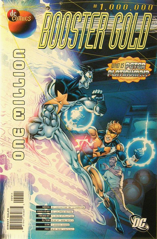 Cover of Booster Gold One Million (2008 One Shot) #1. One of 250,000 Vintage American Comics on sale from Krypton!